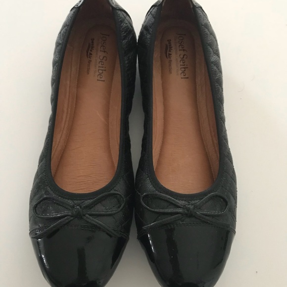 Josef Seibel Shoes - Josef Seibel Black Flats